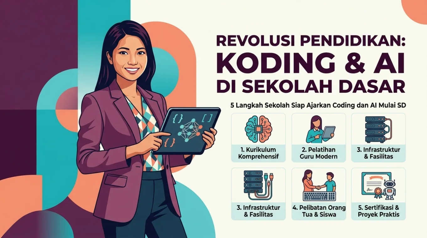 5 Langkah Sekolah Siap Ajarkan Coding dan AI Mulai SD